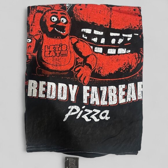 Five Nights at Freddy's - Freddy Fazbear's Pizza Washed Unisex Tee Sz XL - Picture 5 of 5